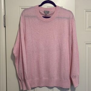 J.Crew Pink Cashmere Sweater